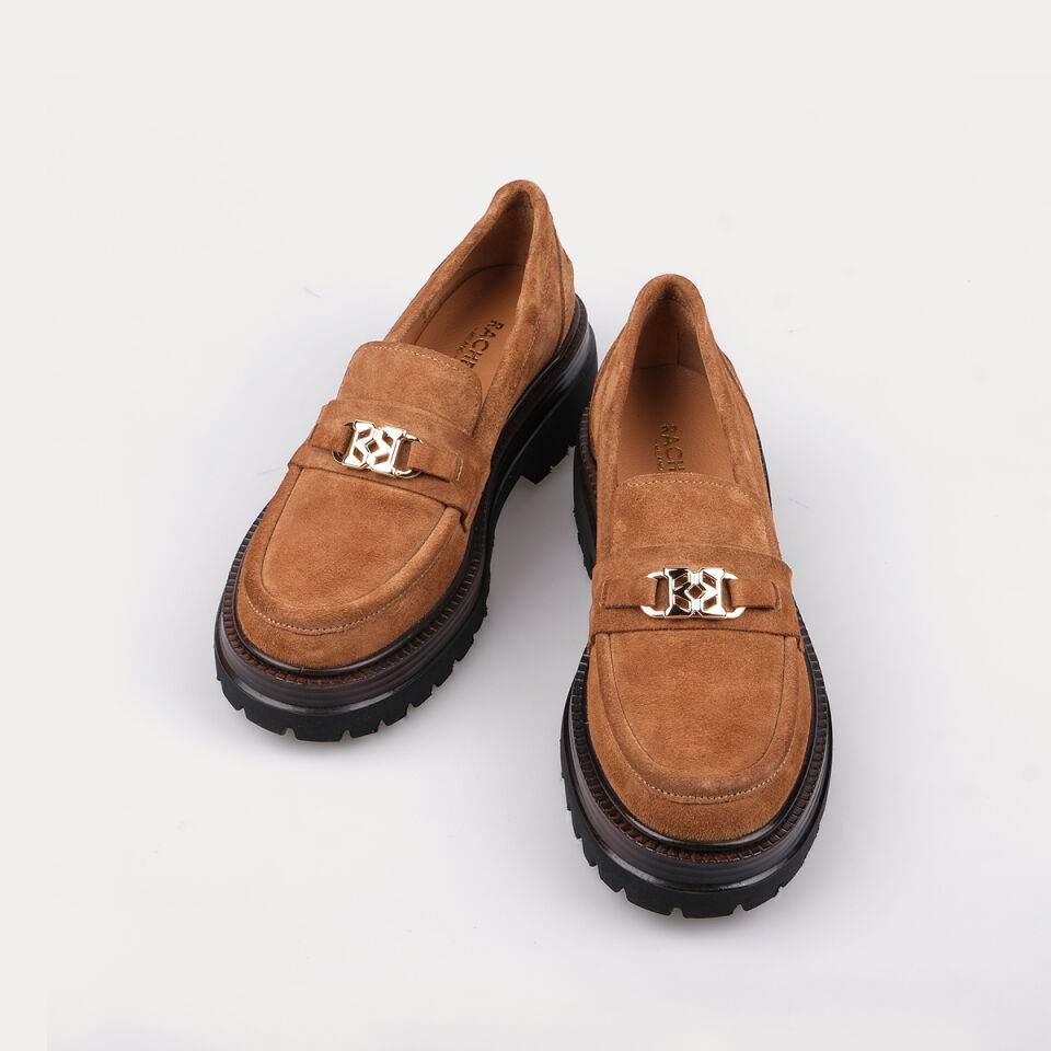 3306 Tokalı Deck Camel Süet Loafer Ayakkabı